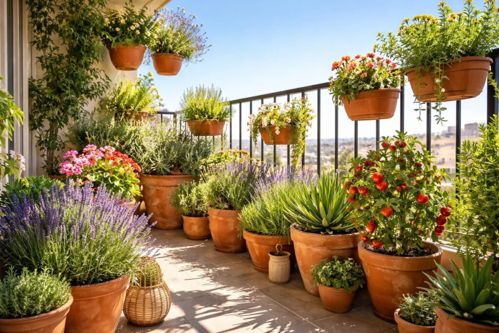 découvrez comment choisir les meilleures plantes adaptées à un balcon exposé plein sud pour un espace verdoyant et lumineux toute l'année.