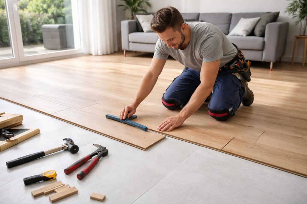apprenez à poser un parquet flottant sans faire d'erreur grâce à nos conseils pratiques et faciles à suivre pour un résultat parfait.
