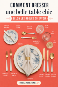 Une table élégamment dressée avec nappe, vaisselle chic et décorations raffinées