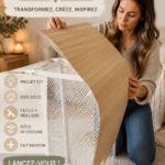 Mobilier transformé avec des hacks IKEA unique dans un salon moderne