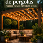 Idées de pergolas DIY dans un jardin ensoleillé