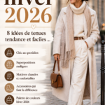 Un ensemble d'hiver stylé avec des couleurs tendance pour 2026