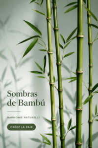 Ombres en bambou décoratives dans un intérieur chaleureux et naturel.