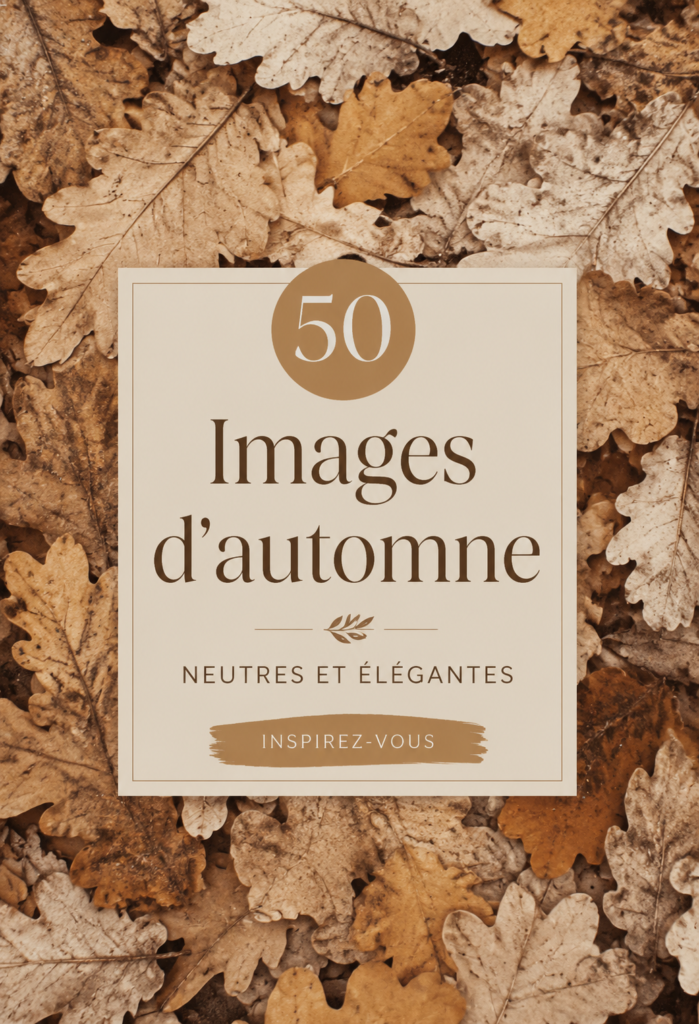 Fonds d'écran automnal avec des teintes neutres, mettant en valeur la beauté de la nature en automne.