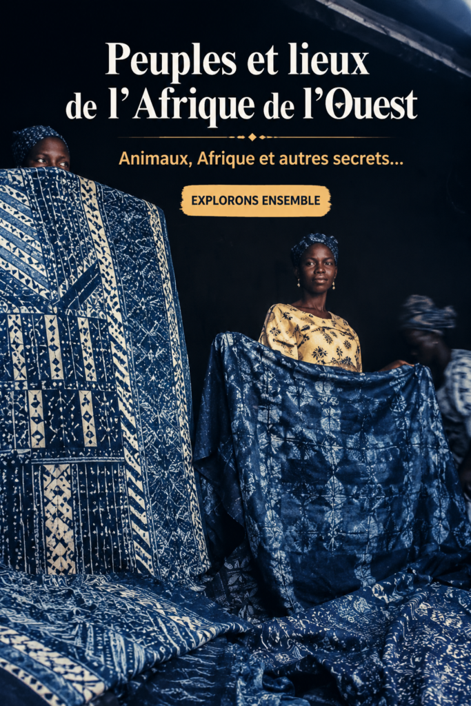 Une vue panoramique d'un paysage d'Afrique de l'Ouest montrant la biodiversité remarquable.