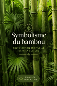 Une illustration d'un bambou symbolisant la force et la souplesse.