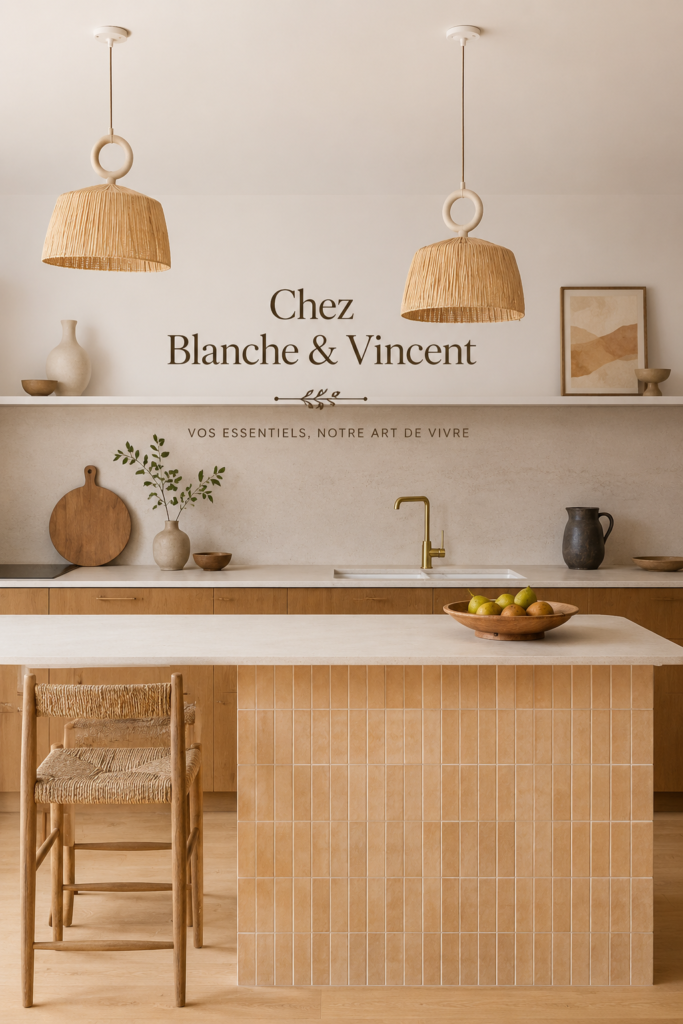 Un intérieur chaleureux et accueillant inspiré par Blanche & Vincent