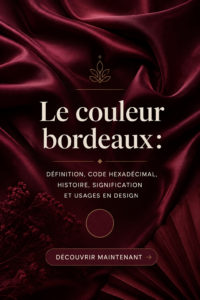 Intérieur moderne avec des accents bordeaux chaleureux