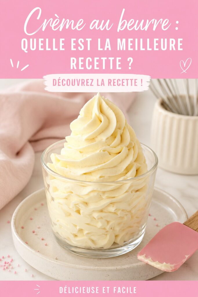 Un gâteau décoré de crème au beurre onctueuse et colorée, parfait pour une fête.
