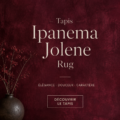 Tapis Ipanema Jolene au design chaleureux et contemporain dans un intérieur élégant