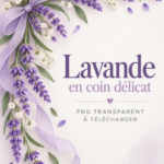 Bordure lavande élégante intégrée dans un projet de décoration intérieure