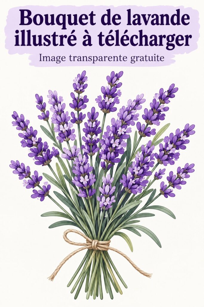Un élégant bouquet de lavande dans un vase en céramique, apportant couleur et sérénité dans un intérieur moderne.