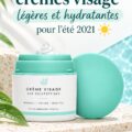 Des crèmes légères pour le visage prêtes à être appliquées sur une peau d'été.