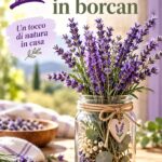Un pot de lavande en fleurs sur une table, apportant une atmosphère apaisante à la maison.