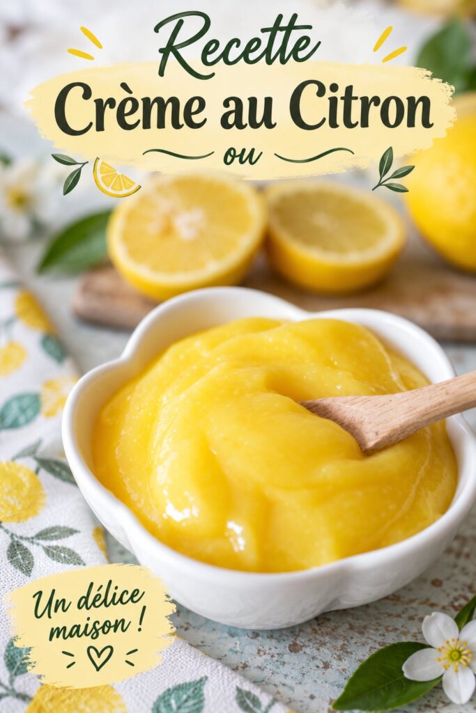 dessert de crème au citron avec une garniture de zestes de citron