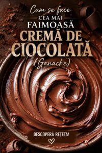 Ganache au chocolat onctueuse dans un bol en verre