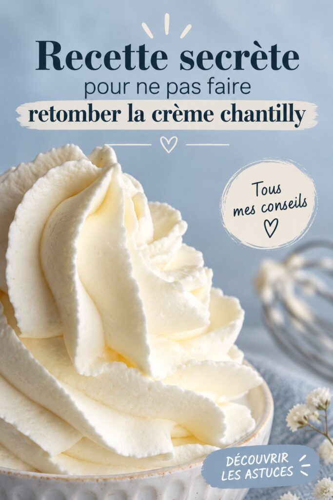 Mousse de chantilly légère et aérienne dans un parfait dessert.