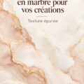 Fond minimaliste en marbre illustrant une texture élégante et épurée.