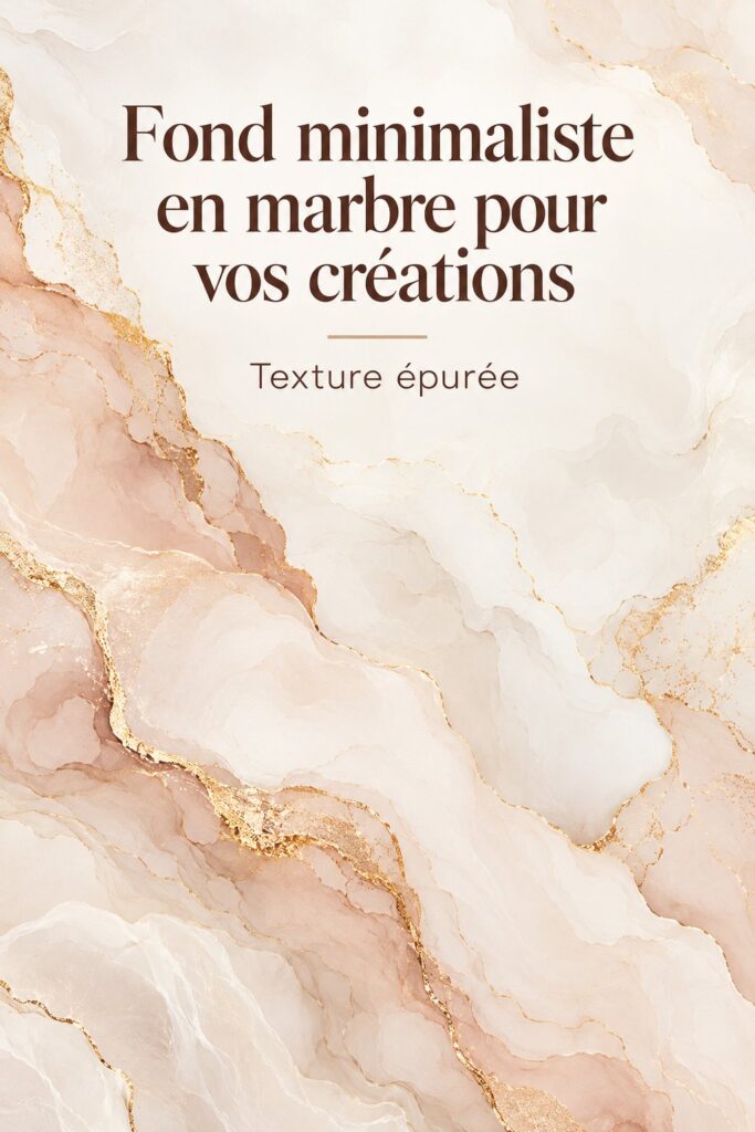 Fond minimaliste en marbre illustrant une texture élégante et épurée.