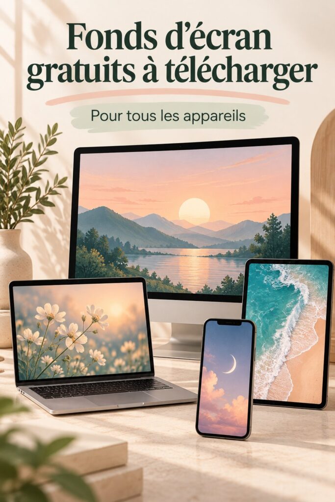 Un espace moderne avec un fond d'écran tendance aux motifs floraux