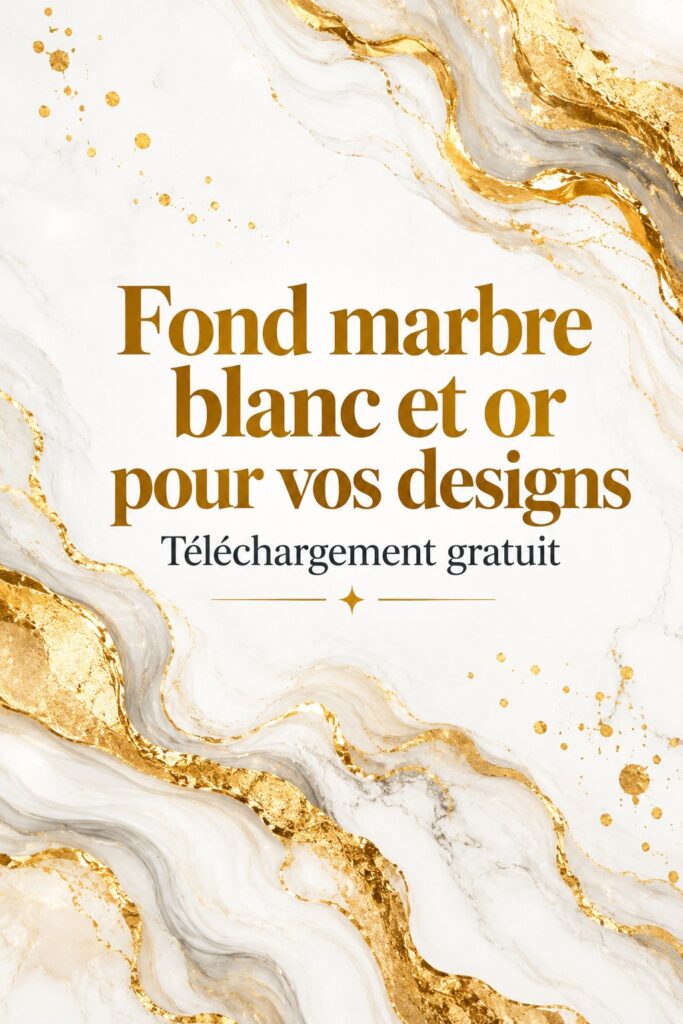 Un intérieur moderne avec des éléments en marbre or et blanc, créant une atmosphère élégante.