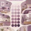 Mauve en décoration avec une palette de 25 nuances élégantes