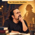 Affiche de la comédie musicale Hamilton mettant en avant Lin-Manuel Miranda, un symbole d'innovation artistique.