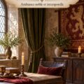 Sélection de teintes château pour une décoration inspirée des châteaux médiévaux