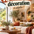 Une ambiance moderne avec des couleurs tendance et des matériaux chaleureux pour la déco 2026.